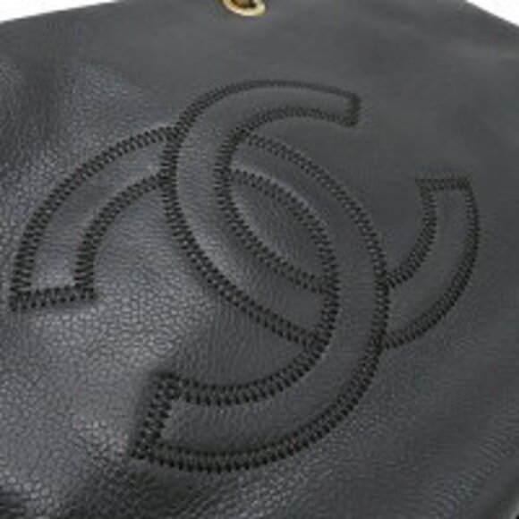 Chanel handbag Coco Mark tote bag black - Picture 7 of 8